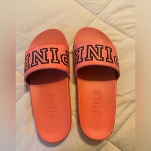 PINK slides Size Large (9-10)